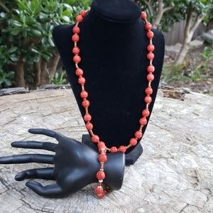 Asian style Bracket and Necklace Combo